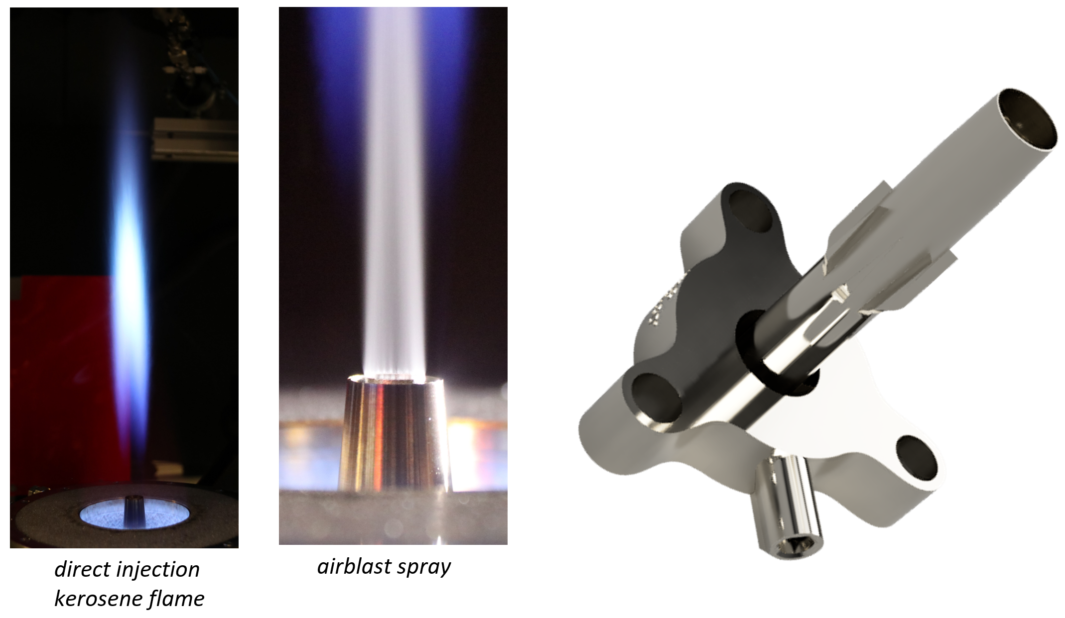 Airblast Injector for Liquid Fuels | Institute of Combustion Technology ...